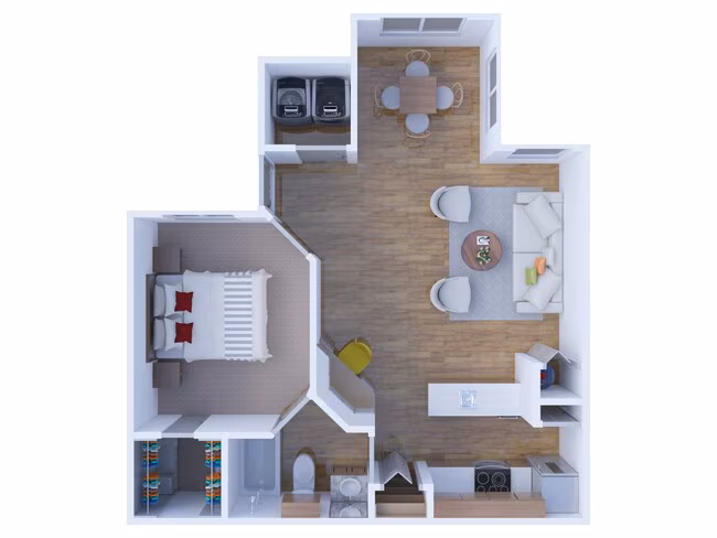 Unit 834 834 floor plan